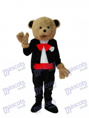 Wedding Bear Mascot Adult Costume Animal 