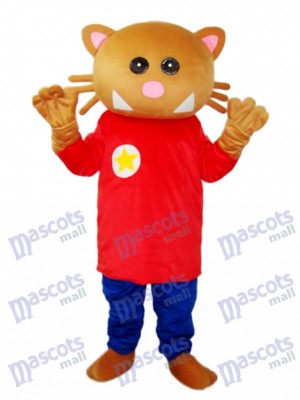 Star Bear Mascot Adult Costume Animal 