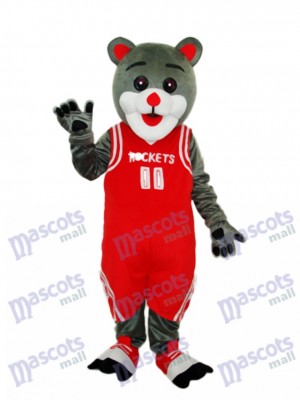 Houston Rockets Bear Mascot Adult Costume Animal 