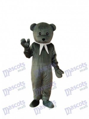 Gray Cook Bear Mascot Adult Costume Animal 