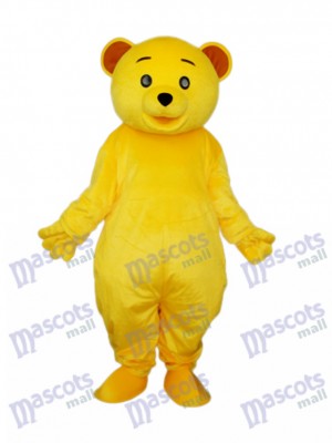 Yellow Teddy Bear Mascot Adult Costume Animal 