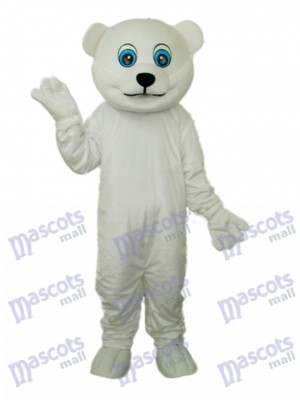 Little Polar Bear Mascot Adult Costume Animal 