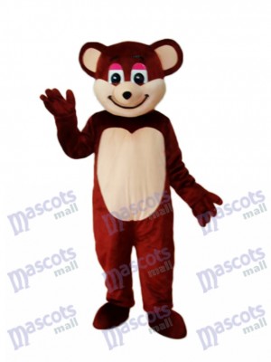Brown Bear Mascot Adult Costume Animal 