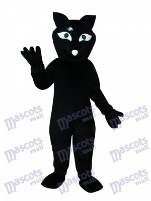 Black Beaver Mascot Adult Costume Animal 