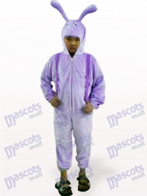 Purple Snail Open Face Kids Insect Mascot Costume