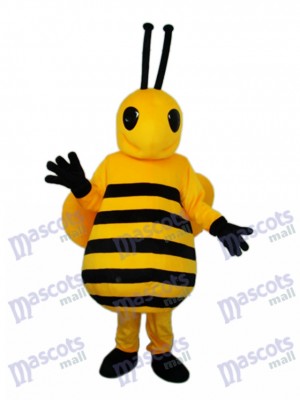 Small Yellow Bee Mascot Adult Costume Insect