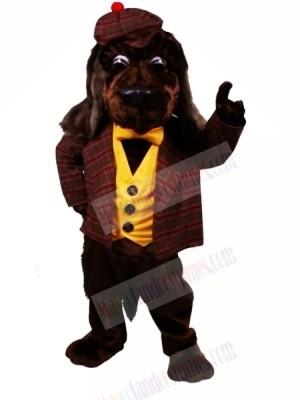 Brown Rover Dog Mascot Costumes Cartoon