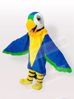 Blue and Yellow Parrot Bird Mascot Costume Animal