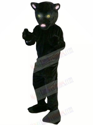 Black Panther with Long Tail Mascot Costumes Animal