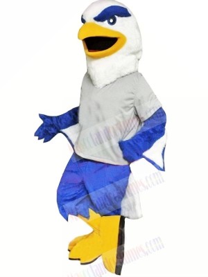 Blue and White Eagle Mascot Costumes Animal