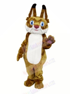 Bobcat with Big Eyes Mascot Costumes Animal