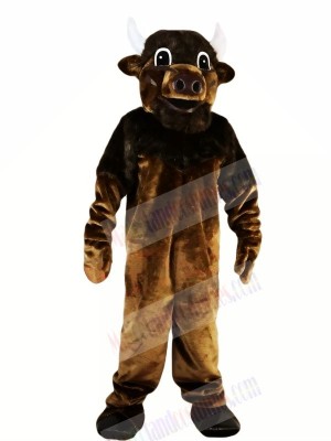 Strong Brown Bull Mascot Costumes Animal