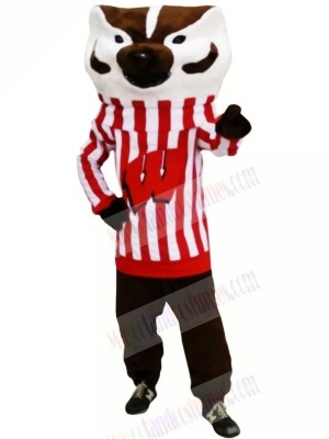 Strong Bucky Badger Mascot Costumes Animal