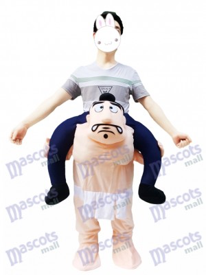 Carry Me Japanese Sumo Wrestling Costume Wrestler Piggy Back Mascot Costume