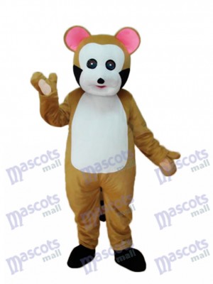 Small Brown Bobcat Mascot Adult Costume Animal 