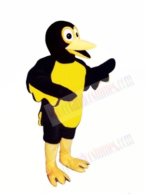 Yellow and Black Cuckoo Bird Mascot Costumes Animal
