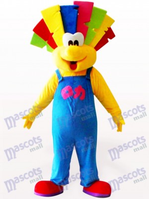 Cute Clown Party Adult Mascot Costume