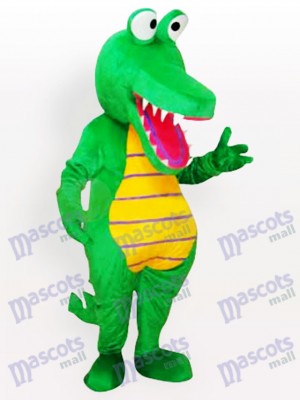 Cartoon Crocodile Adult Mascot Funny Costume