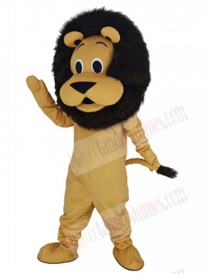 Brown King Lion Mascot Costume Animal