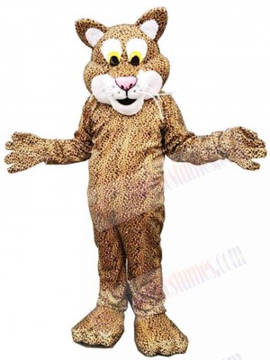 Agile Spotted Leopard Panther Mascot Costume Animal