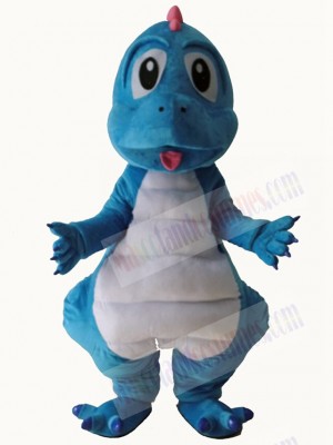 Blue Baby Dinosaur Mascot Costume Animal