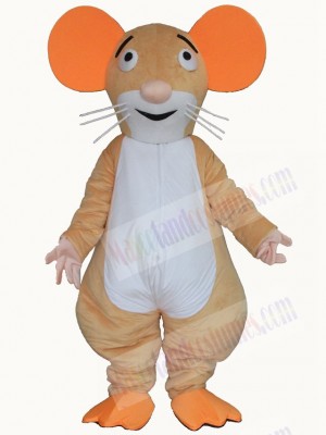 Orange Ears Mouse Rat Mascot Costume Animal