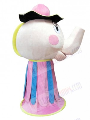 Funny Pot Kettle Mascot Costume Cartoon