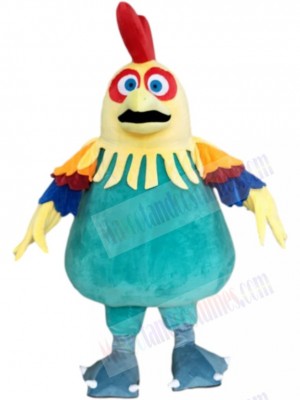 Chubby Rooster Mascot Costume Animal