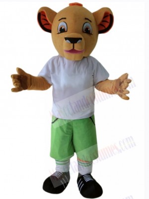 Brown Baby Panther Mascot Costume Animal