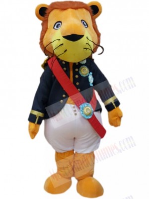 Lion mascot costume