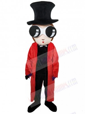 Funny Magician Mascot Costume People