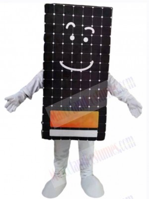 Solar Panel Mascot Costume Cartoon