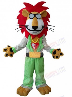 Disco Lion Mascot Costume For Adults Mascot Heads