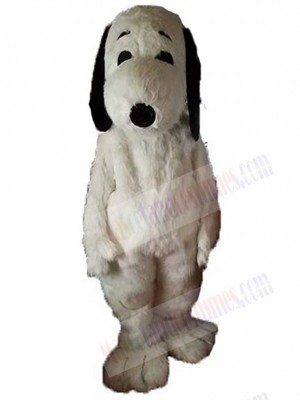 Cute White Dog Mascot Costume For Adults Mascot Heads