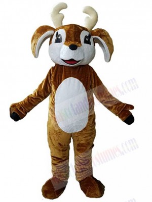 Cute Reindeer Mascot Costume For Adults Mascot Heads