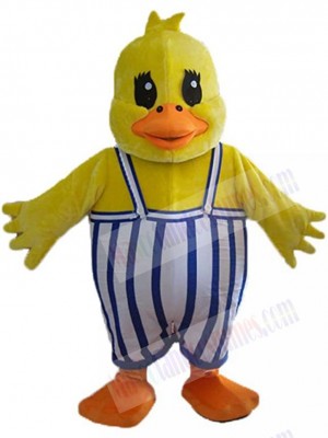 Yellow Duck Mascot Costume For Adults Mascot Heads