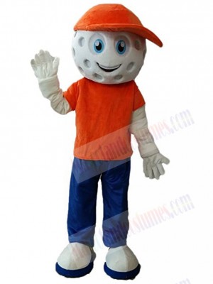 Golf Boy mascot costume