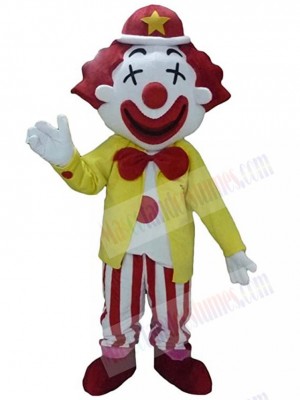 Lovely Clown Mascot Costume People