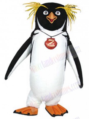 Northern Rockhopper Penguin mascot costume