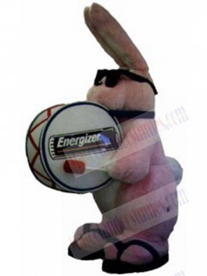 Energizer Bunny Mascot Costume Animal