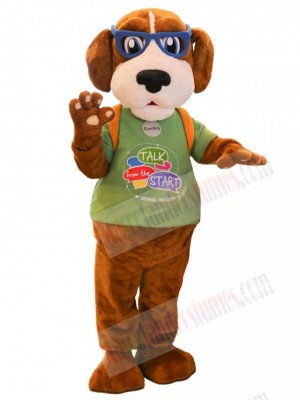 Rocky Reader Dog Mascot Costume Animal