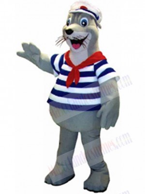 Whiskers Seal mascot costume
