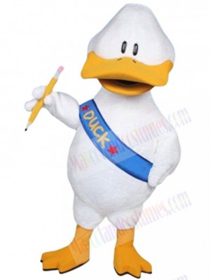 Click Clack Duck Mascot Costume Cartoon