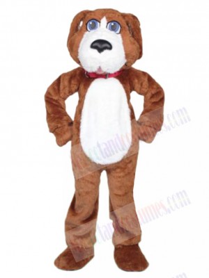 Cute Browne the Puppy Dog Mascot Costume Animal