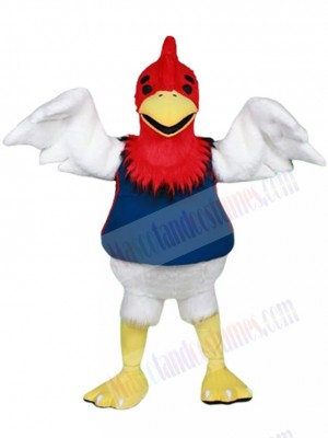 Big Zaxby's Chicken Mascot Costume Animal