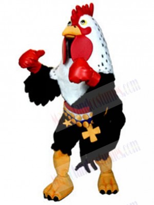 Rex Goliath Rooster mascot costume
