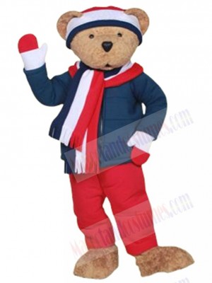 Passionate Ted E Bear Mascot Costume Animal