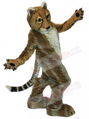 Zoo Agile Cheetah Mascot Costume Animal