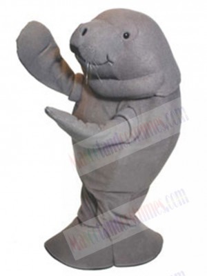 Manatee mascot costume