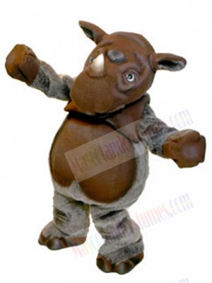 Zoo Funny Rhino Mascot Costume Animal